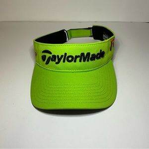 Green TaylorMade adjustable R15 AERO BURNER golf visor cap